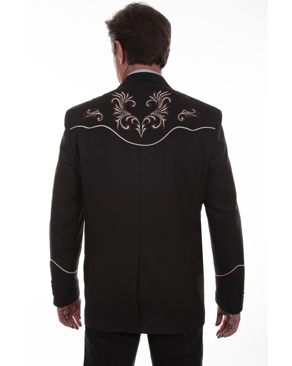 embroidered sport coat