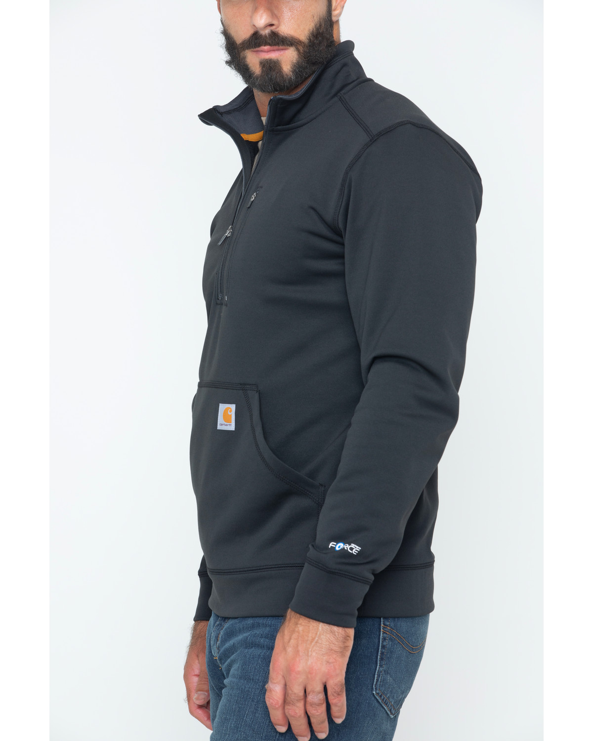 Download Carhartt Men's Force Extremes Mock-Neck Half-Zip ...