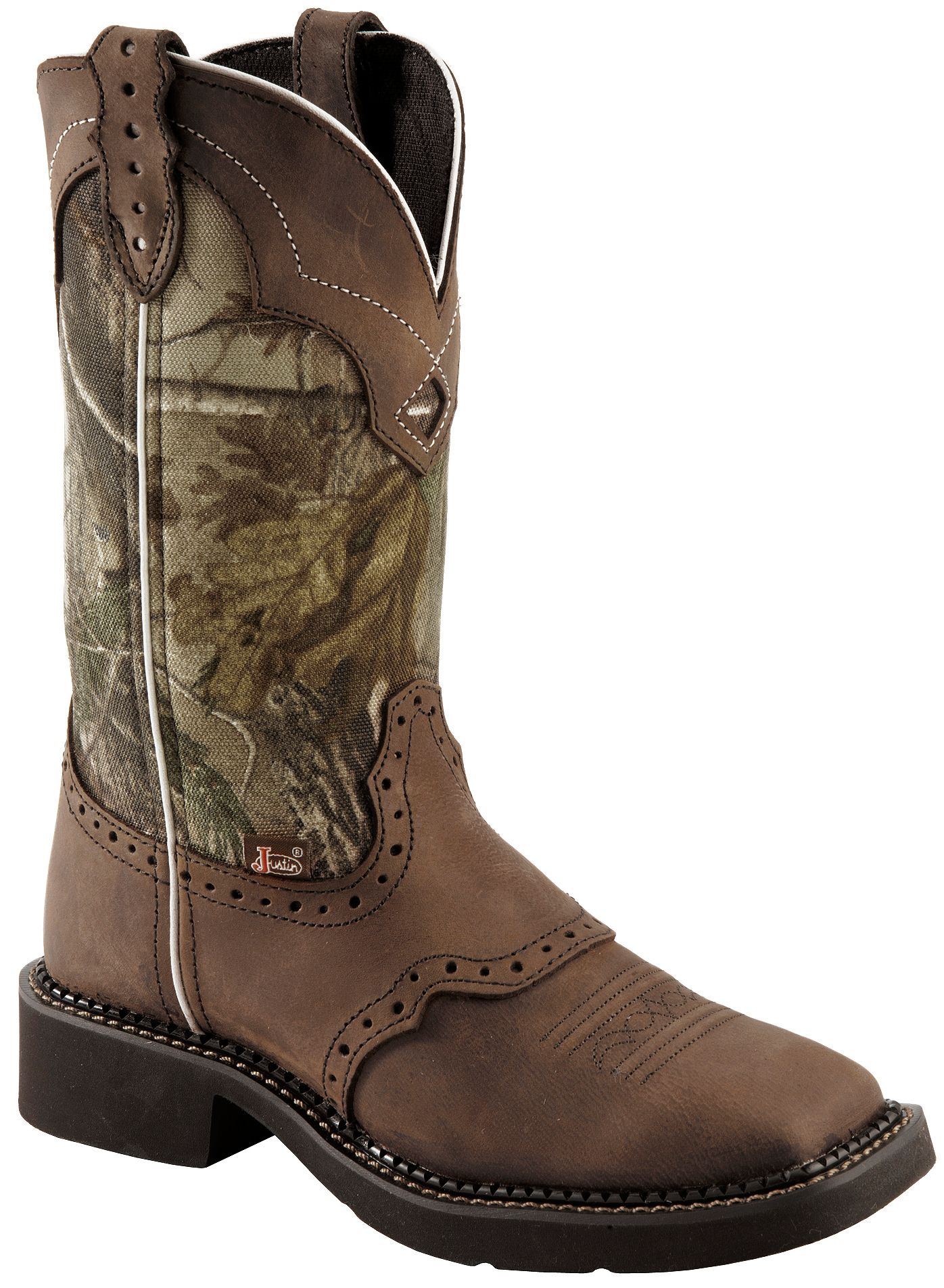Justin Gypsy Women's Raya Camo Cowgirl Boots - Square Toe - Country Outfitter