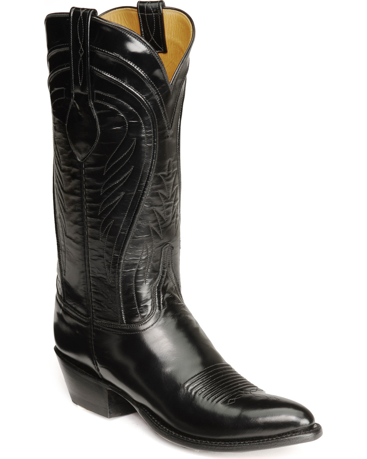 Lucchese Handcrafted Classics Seville Goatskin Boots - Pointed Toe ...