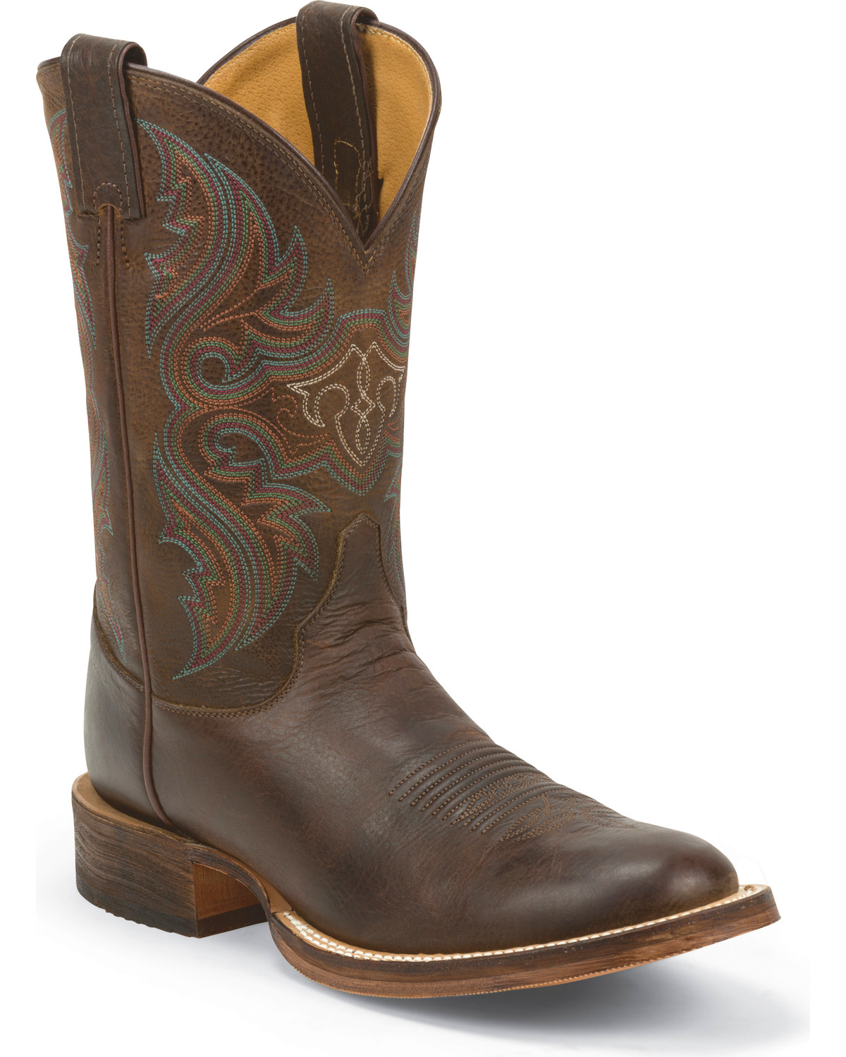 Justin Men's Lahoma Bent Rail Cowboy Boots - Round Toe - Country Outfitter