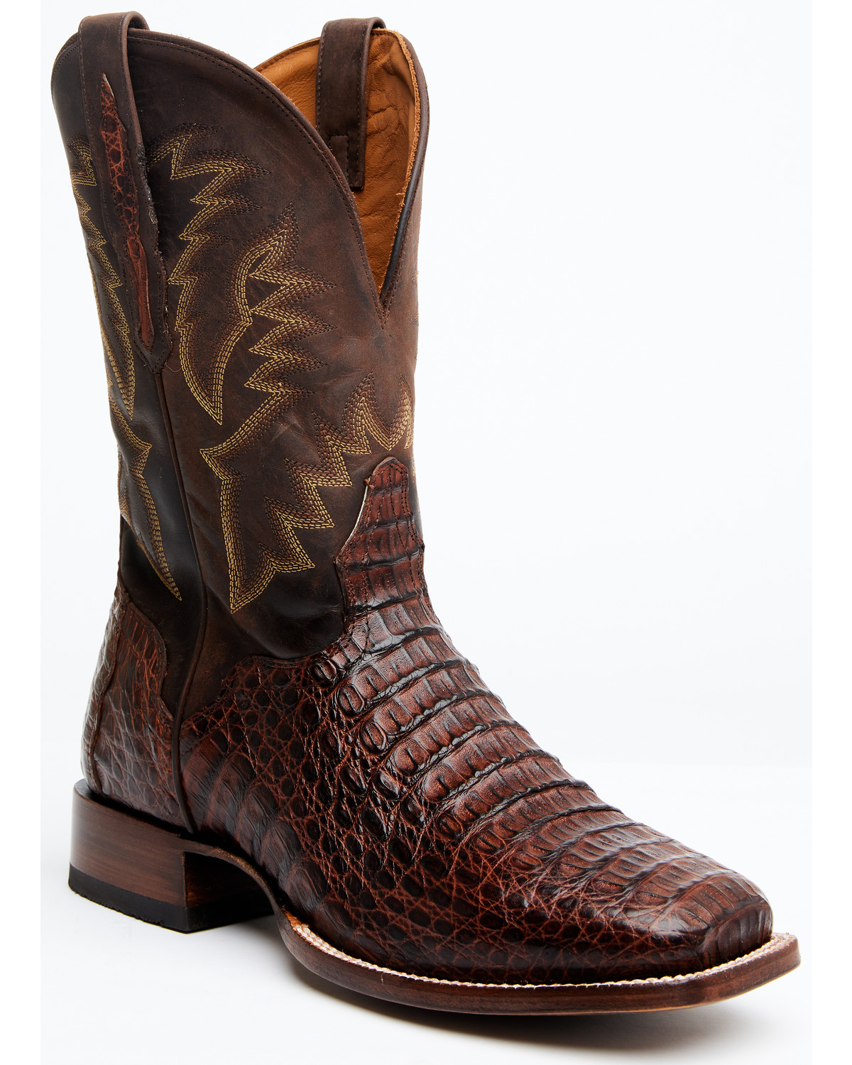 el dorado handmade caiman cowboy boots