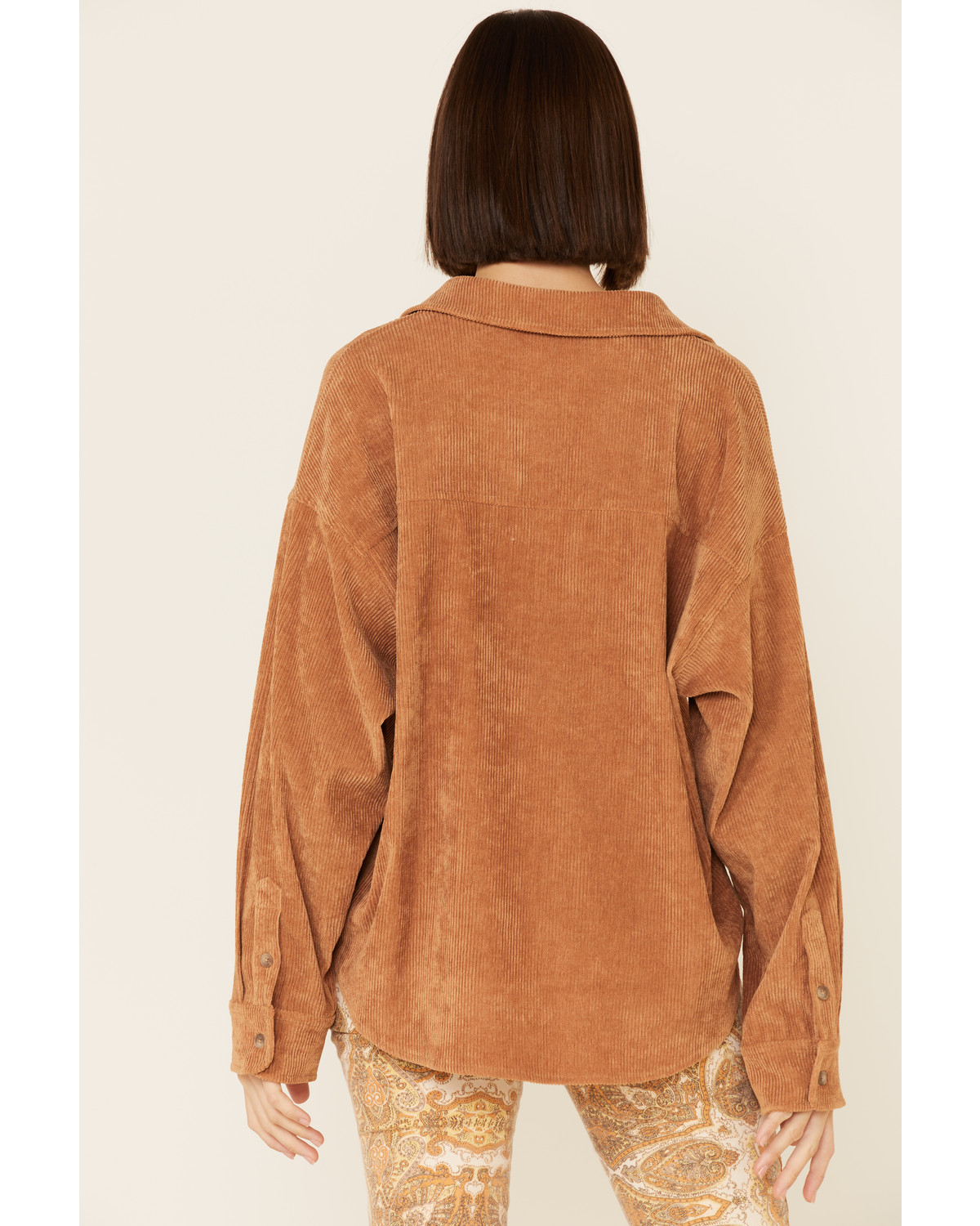 oversized corduroy overshirt