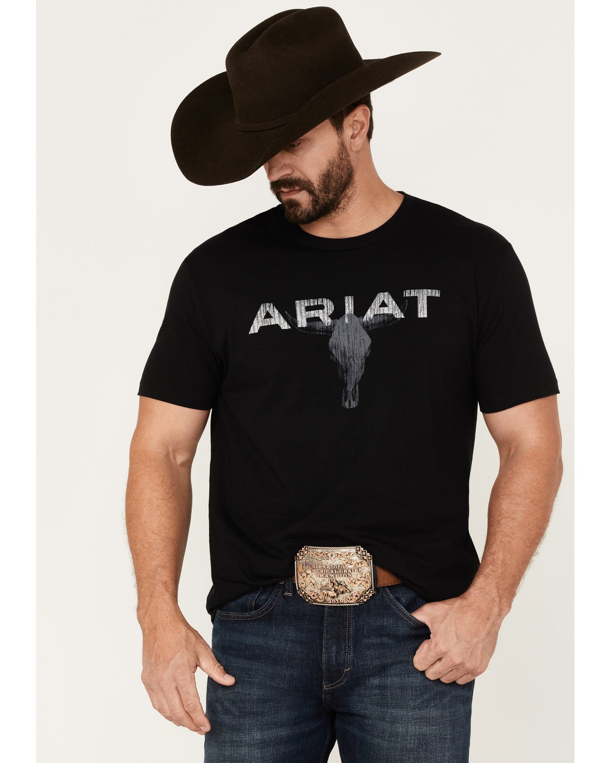 ariat skull shirt