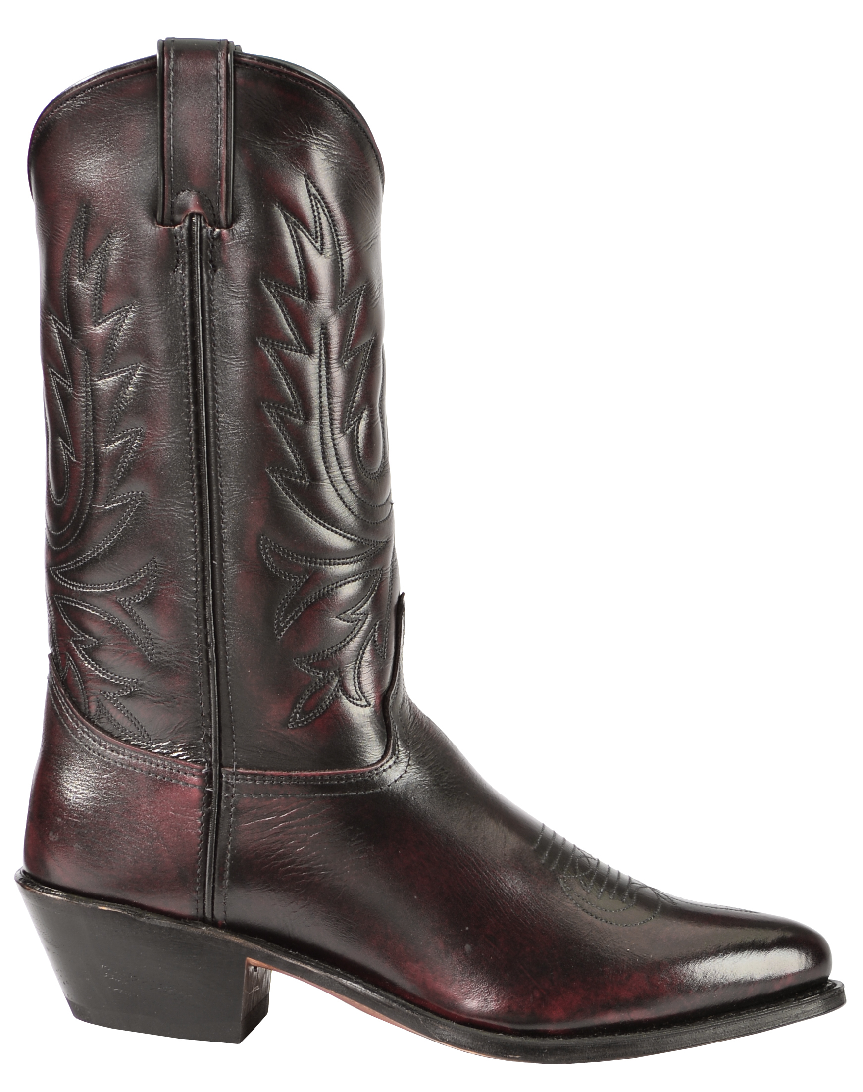 faux cowhide boots