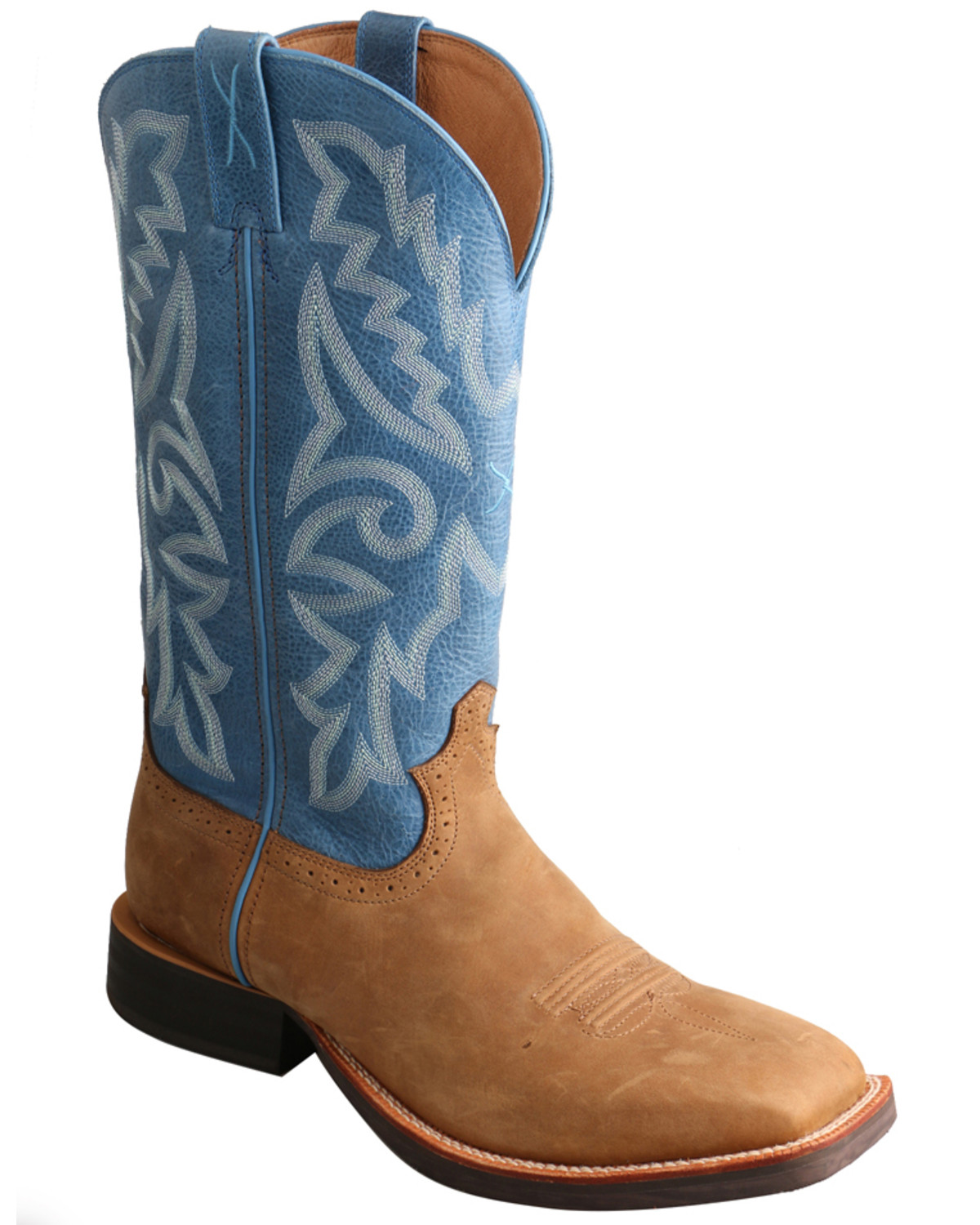 Twisted X Men's Rough Stock Western Boots Square Toe