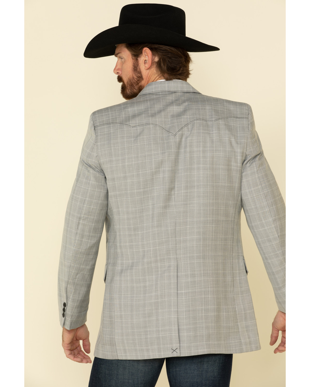 Circle S Men's Black Plano Western Sportcoat Country Outfitter