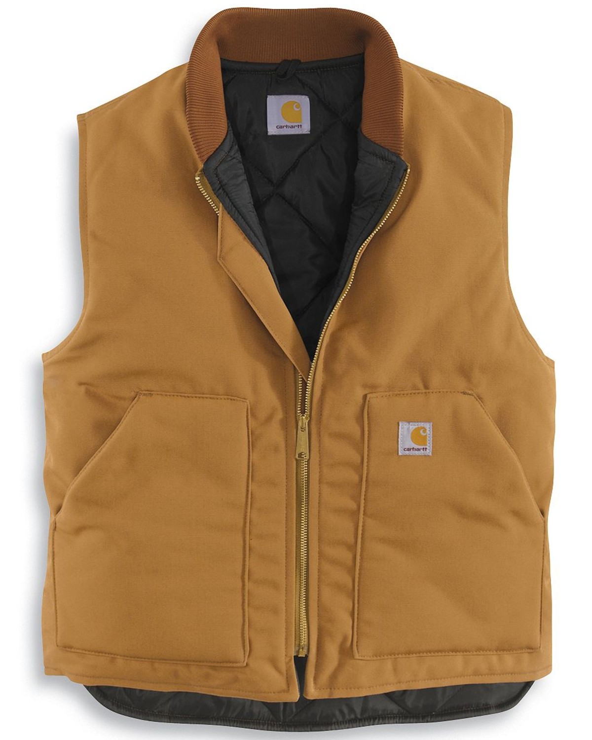 Carhartt Arctic Quilted Canvas Duck Vest Big & Tall Country Outfitter
