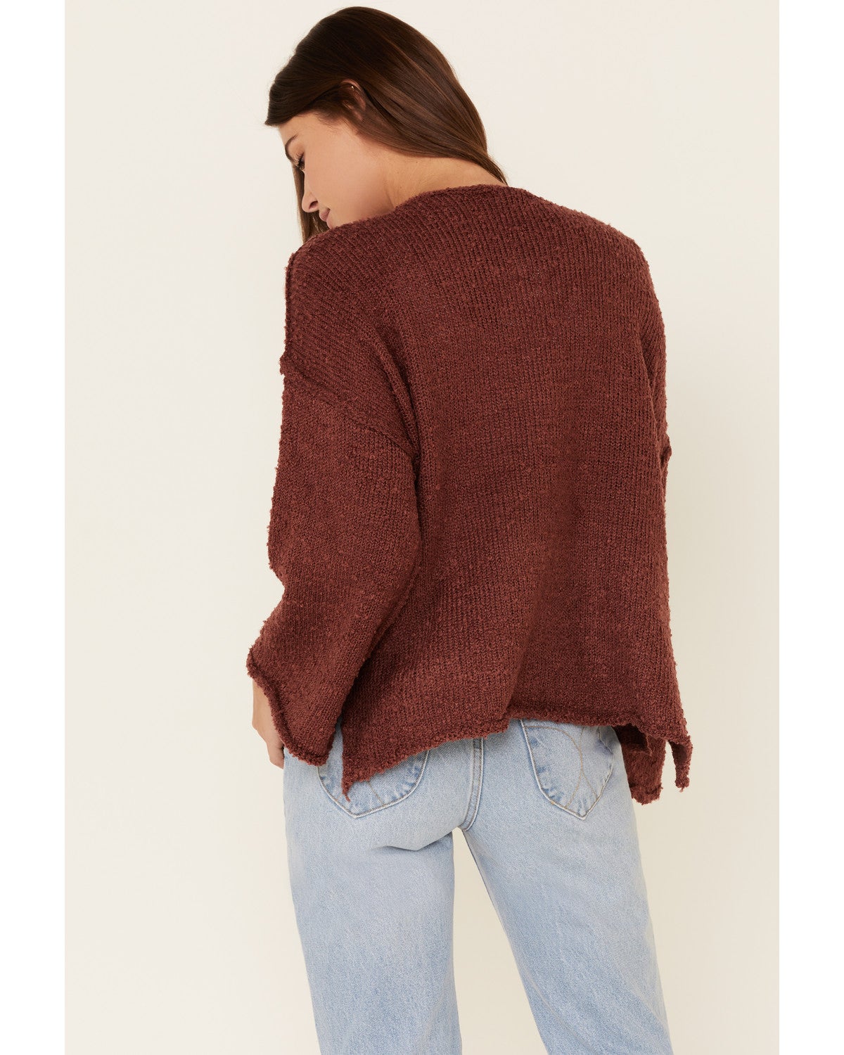 juniors cable knit sweater