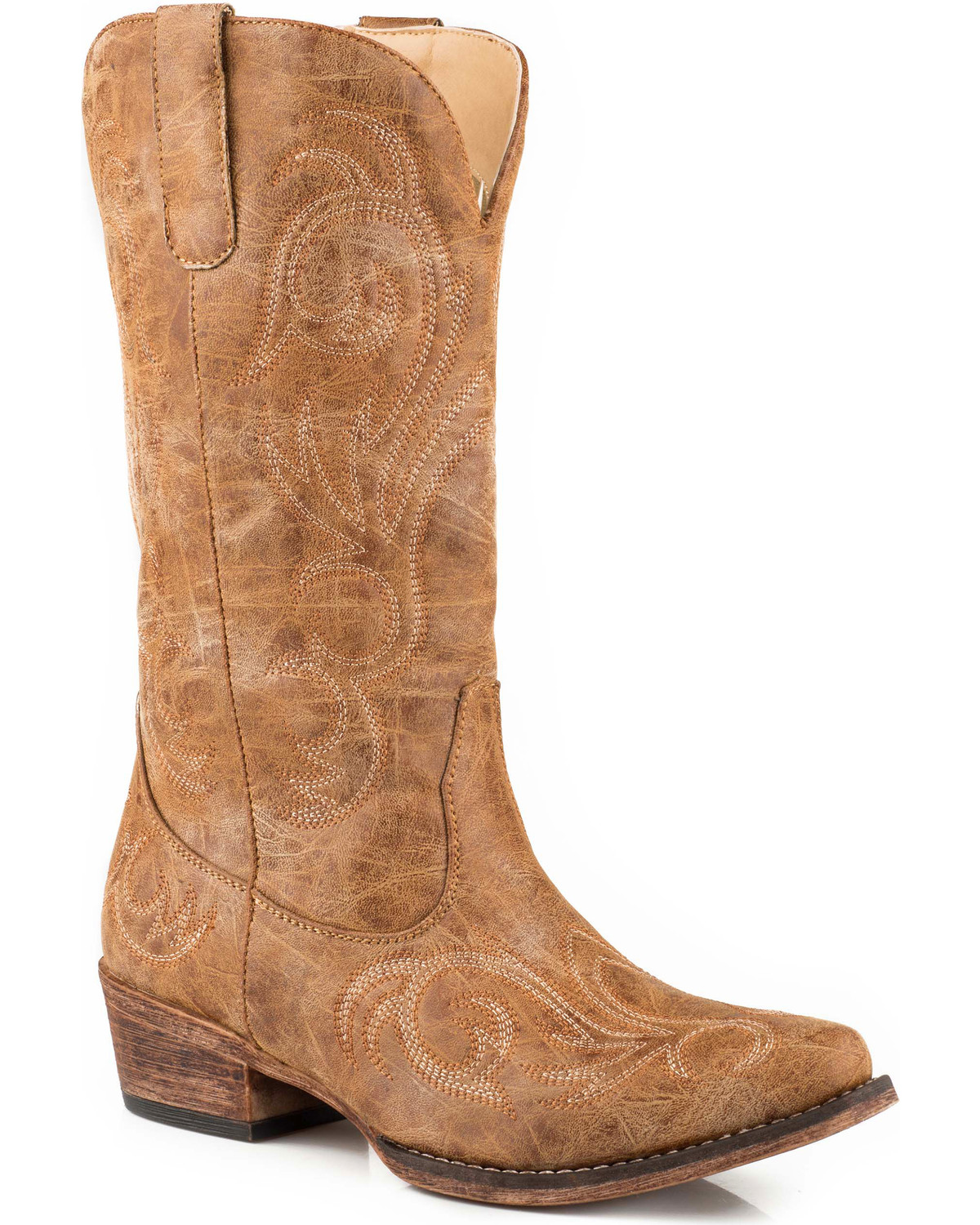 Womens tan western boots Clearance