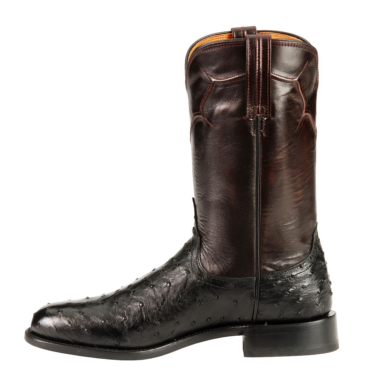 Lucchese Handcrafted Full Quill Ostrich Napoli Roper ...