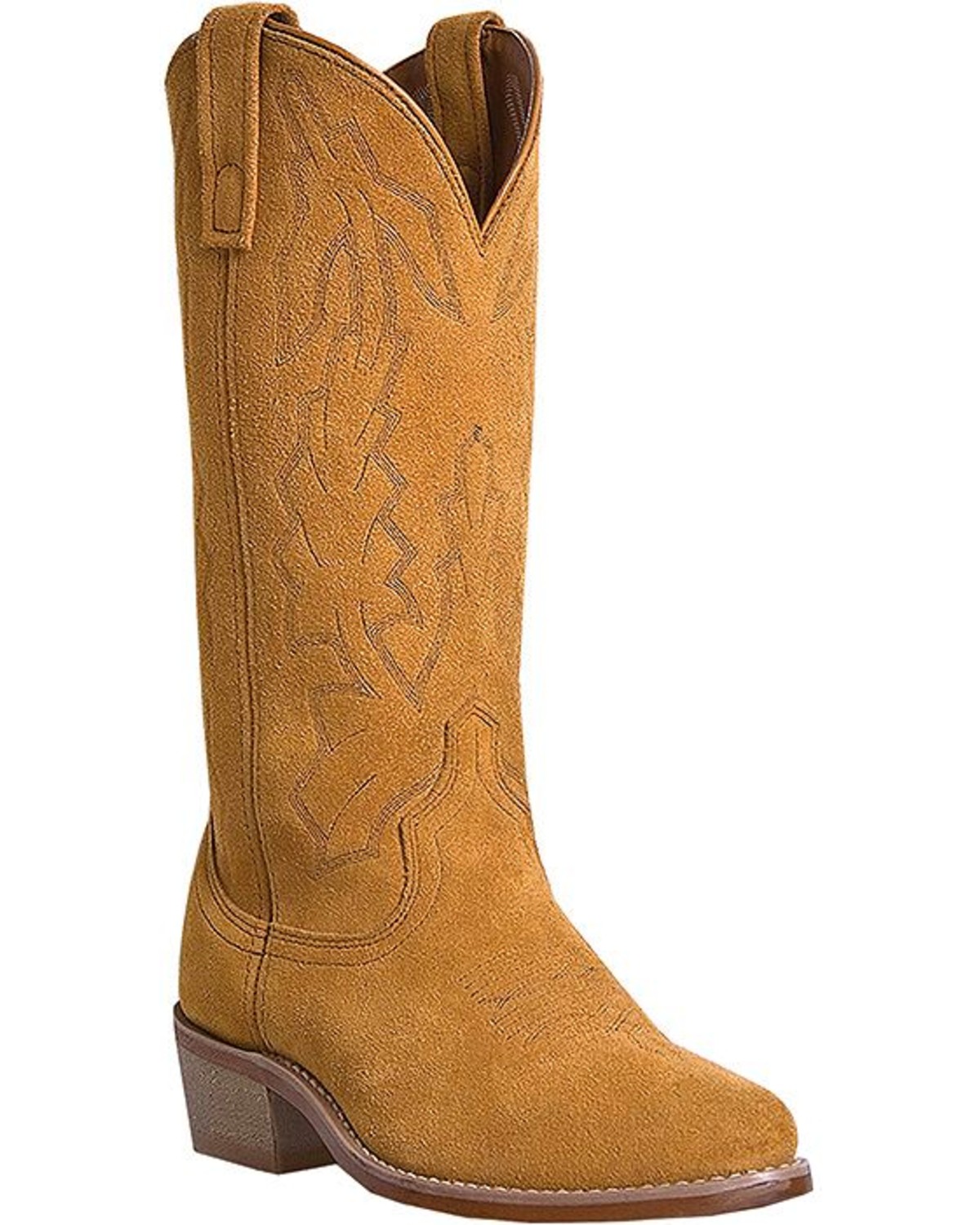 Laredo Jacksonville Suede Cowboy Boots Round Toe Country Outfitter