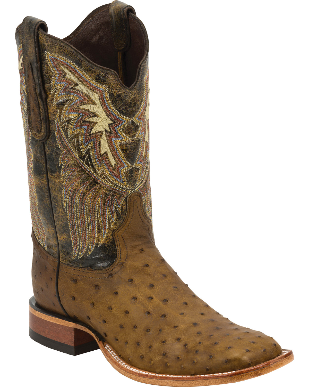 tony lama full quill ostrich