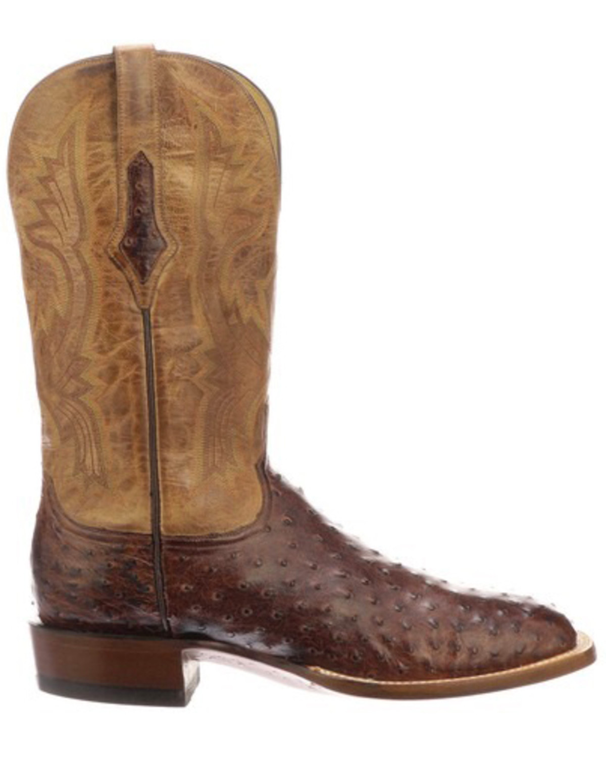 Lucchese Men's Cliff Exotic Western Boots - Square Toe - Country Outfitter