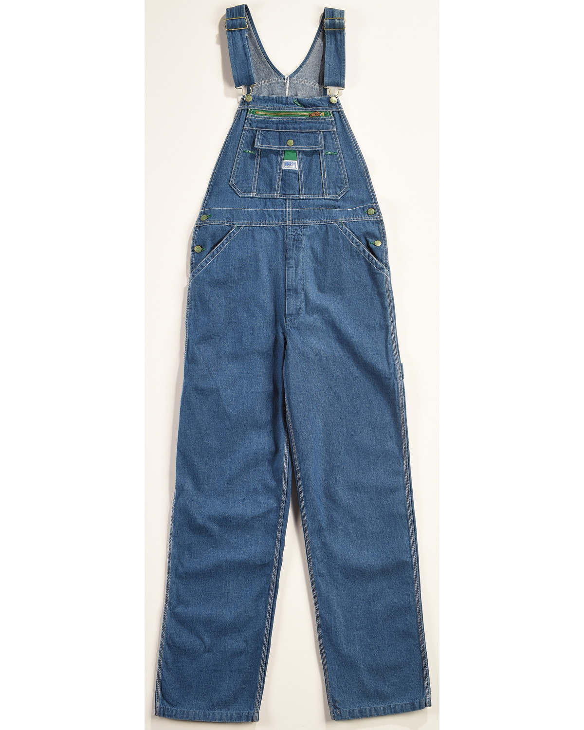 Liberty Men's Stonewashed Denim Bib Overalls - Country Outfitter
