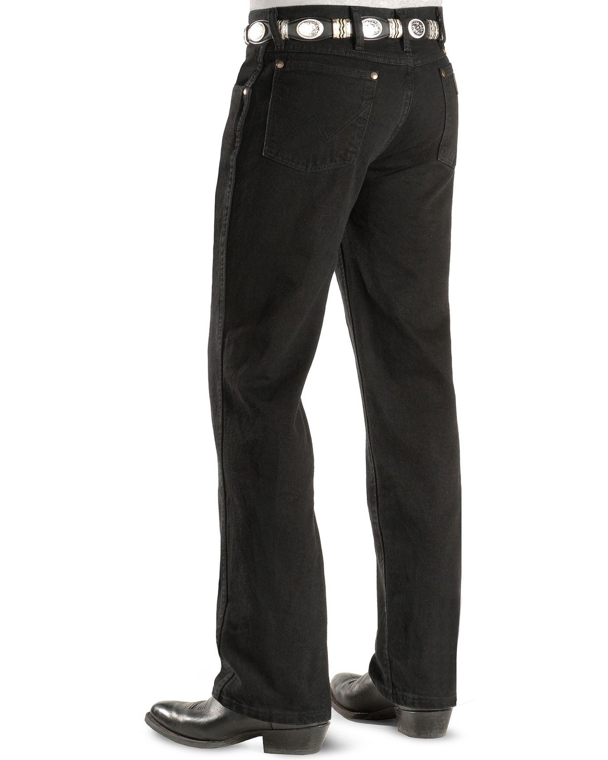 Wrangler Jeans - Cowboy Cut 36 MWZ Slim Fit Black - 38