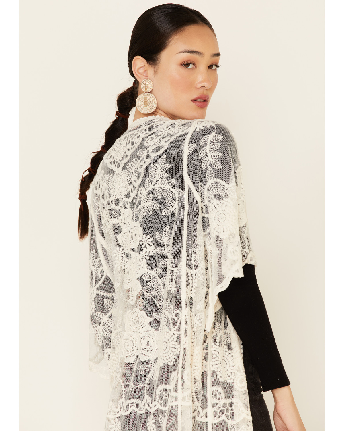 Shyanne Women's Lace Duster Kimono Country Outfitter