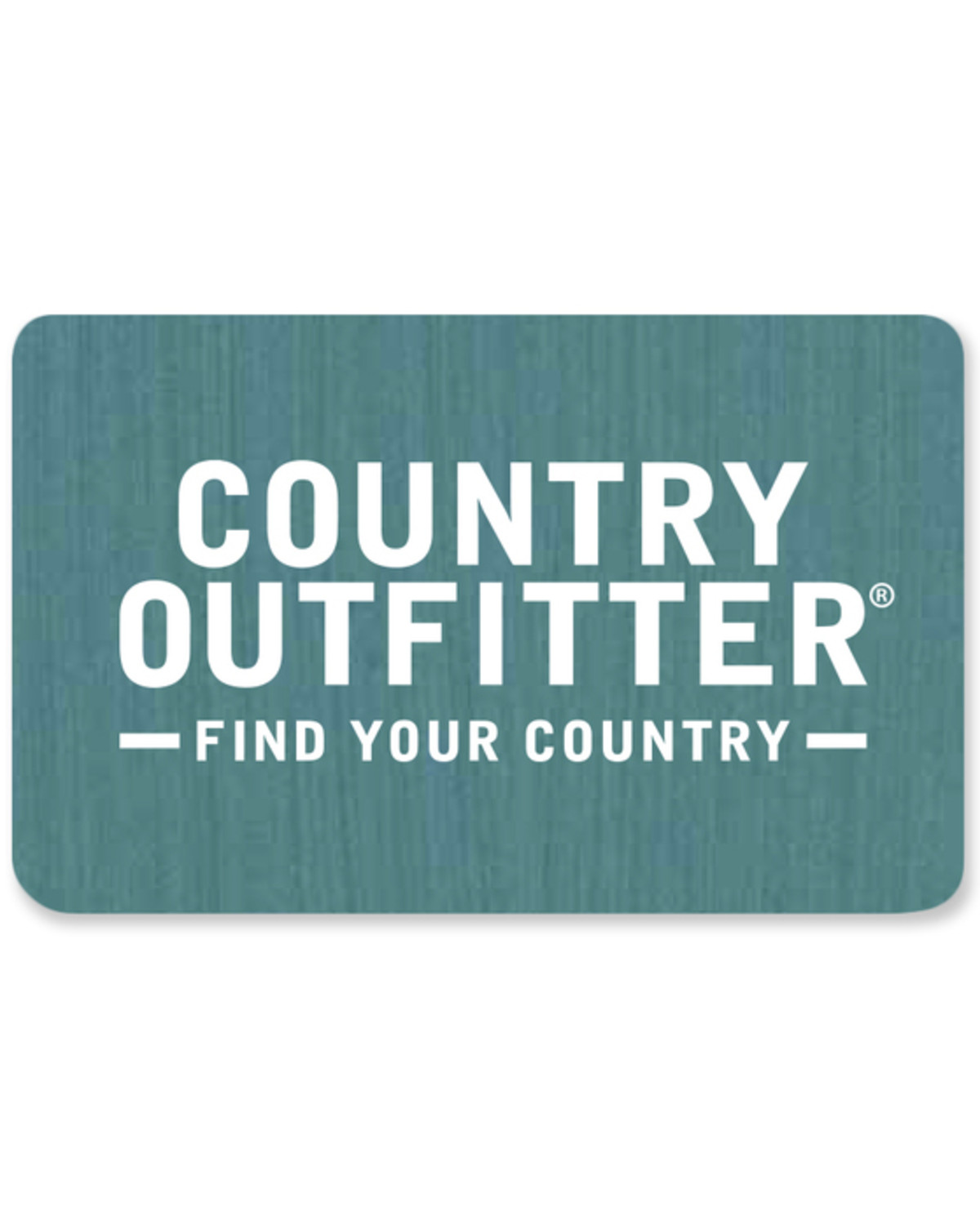 Country Outfitter eGift Card Online Use Only Country Outfitter