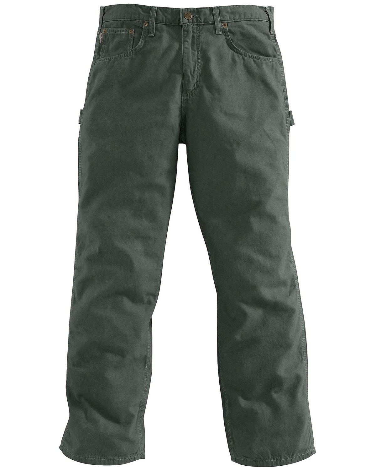 Carhartt Loose Fit Canvas Carpenter Five Pocket Work Pants - Country ...