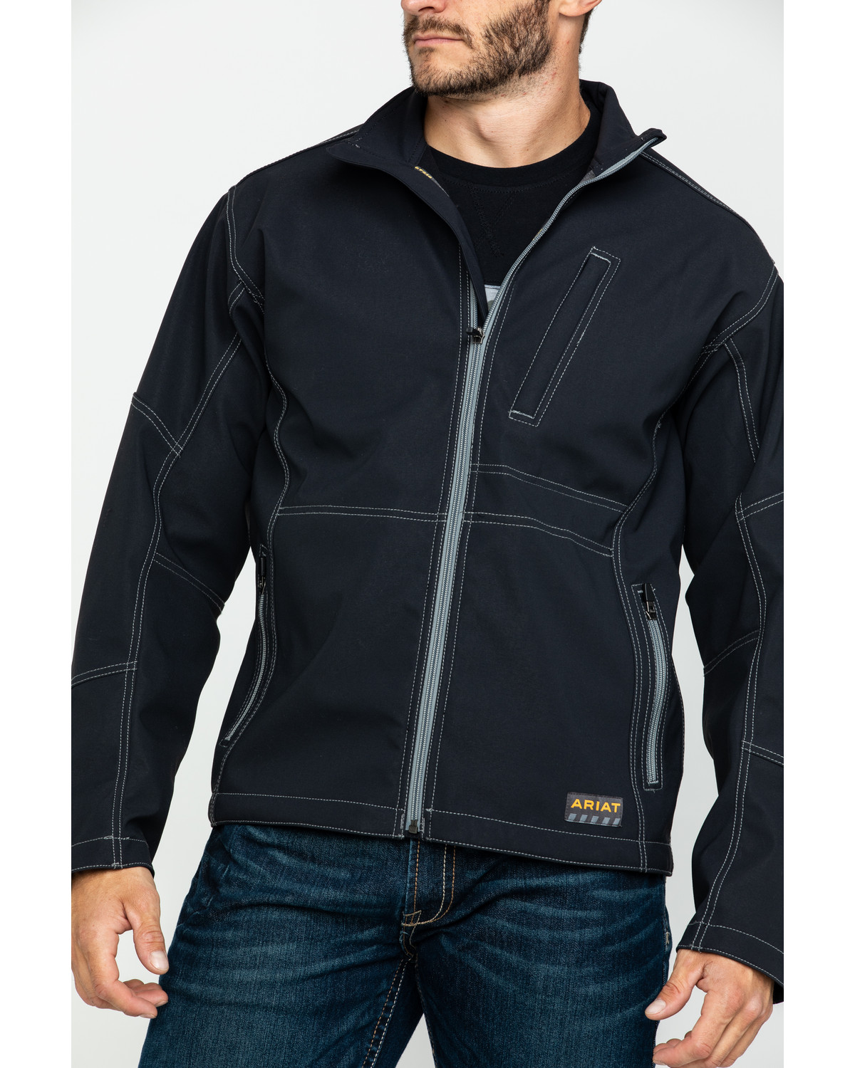 Ariat Men's Rebar Canvas Softshell Work Jacket Country Outfitter