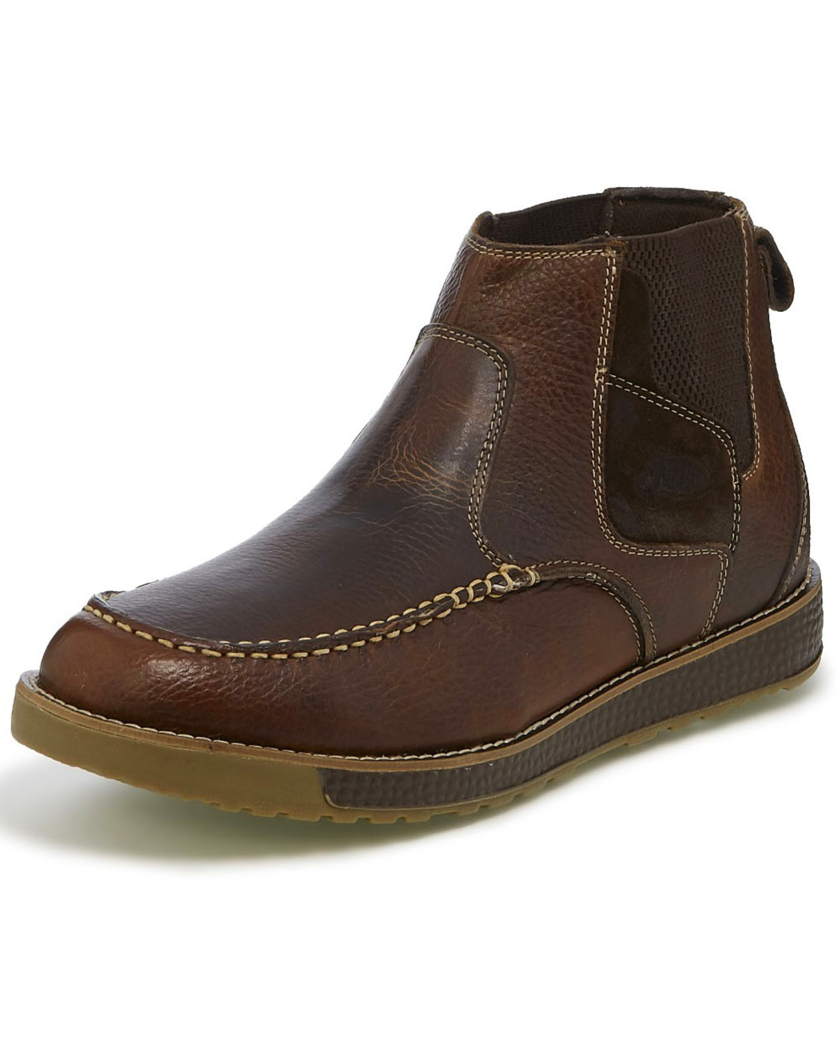 justin moc toe work boots