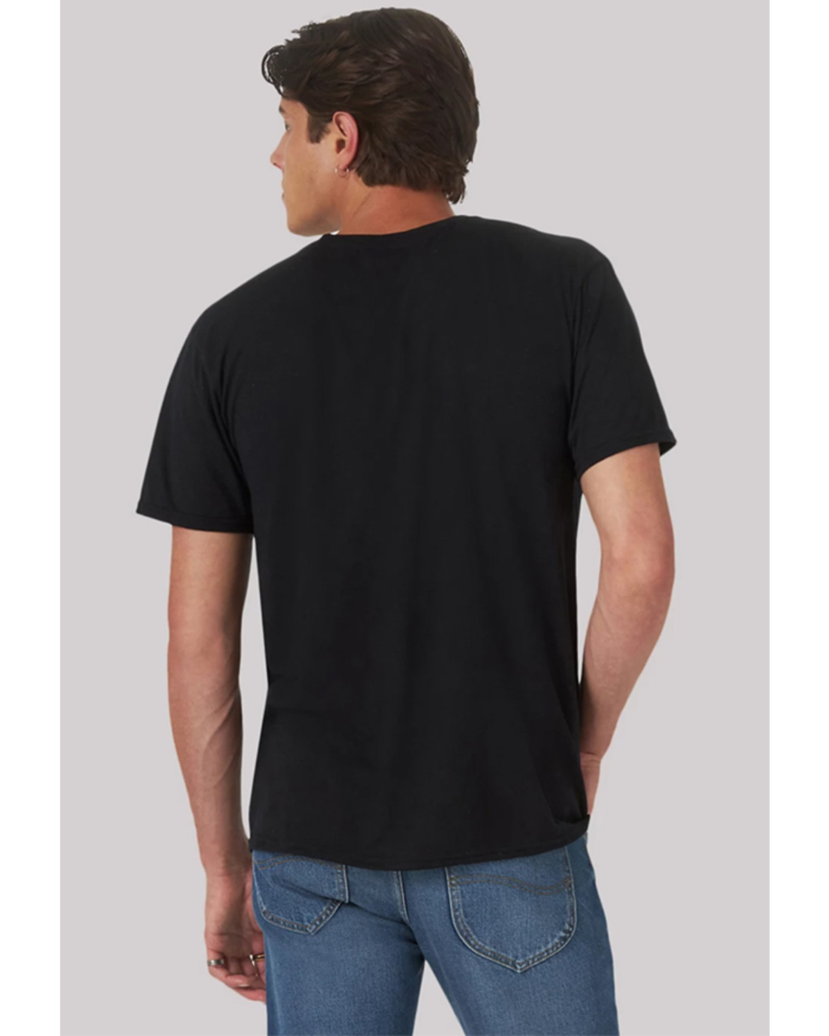 Lee Men's Black Logo Short Sleeve T-Shirt - Country Outfitter