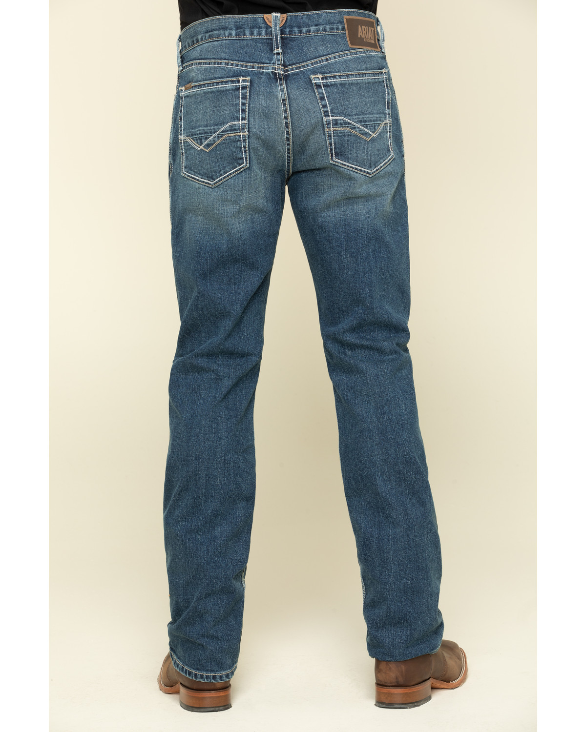 Ariat Men's M1 Bodega Vintage Stretch Stackable Slim Straight Jeans ...