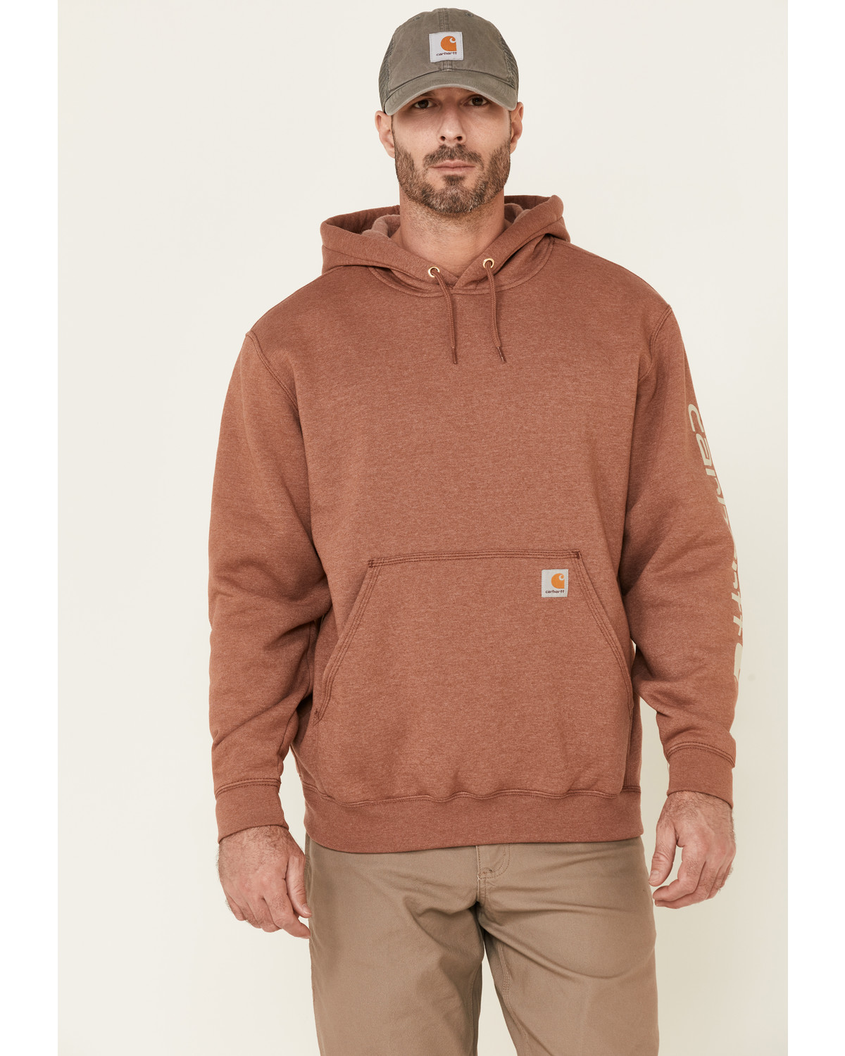 Port heather carhartt hoodie Clearance