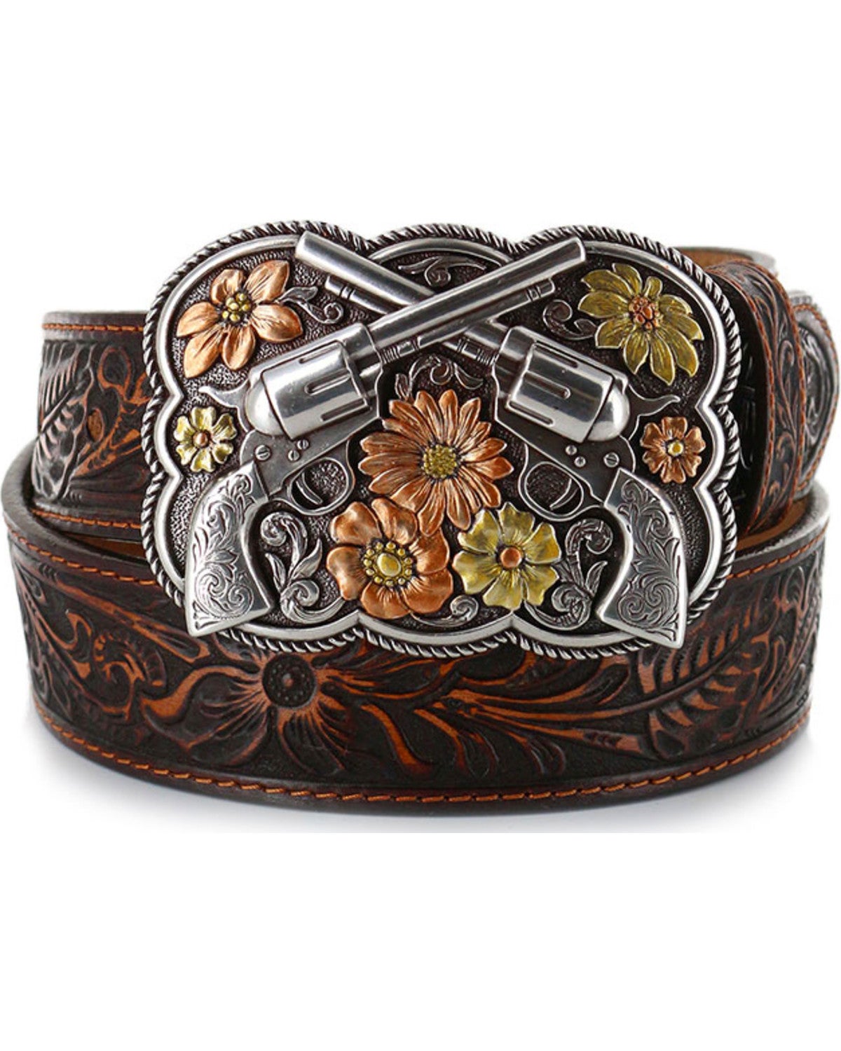 Justin Women's Bandit Queen Leather Belt Country Outfitter