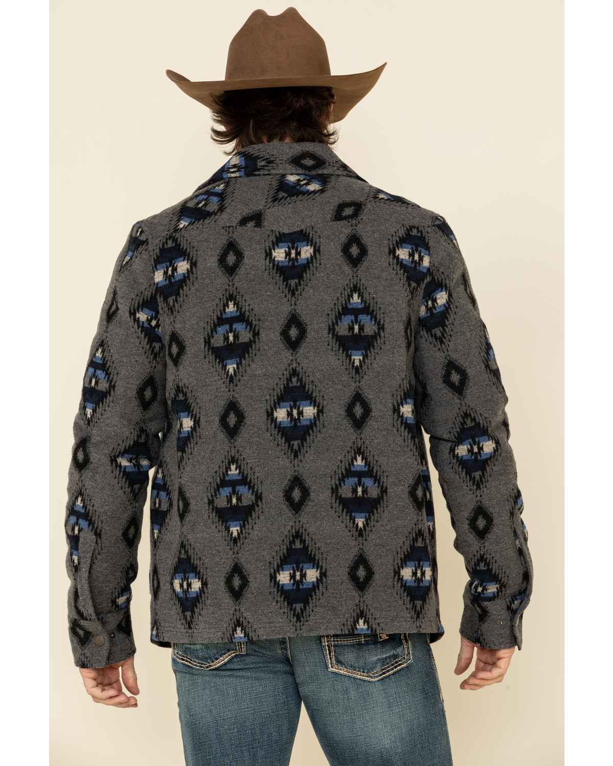 Powder River Outfitters Men's Aztec Jacquard Jacket Country Outfitter